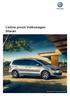 Listino prezzi Volkswagen Sharan