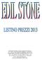 INGROSSO MATERIALI PER MARMISTI E EDILIZIA C.F - P.IVA e NUM. REGISTRO IMPRESE REPERTORIO ECONOMICO AMMINISTRATIVO Sede: Via P.