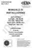 MANUALE DI INSTALLAZIONE