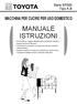 MANUALE ISTRUZIONI MACCHINA PER CUCIRE PER USO DOMESTICO. Serie SP200 Tipo A,B