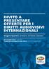 INVITO A PRESENTARE OFFERTE PER I DIRITTI AUDIOVISIVI INTERNAZIONALI. Stagioni Sportive: 2018/2019, 2019/2020, 2020/2021