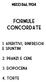 necci dal 1924 Formule concordate 1. Aperitivi, rinfreschi e spuntini 2. pranzi e cene 3. dopocena 4. Torte