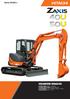 ZAXIS-2 ESCAVATORE IDRAULICO