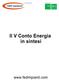 Il V Conto Energia in sintesi