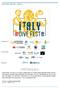 PROGRAMMA ITALY DIVE FEST USTICA