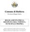 Comune di Rubiera. Provincia di Reggio Emilia REGOLAMENTO PER LA DISCIPLINA DELL IMPOSTA MUNICIPALE PROPRIA