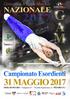 CAMPIONATO NAZIONALE - Ginnastica Artistica Maschile Pesaro (PU) 31 maggio 2017 CAMPIONATO ESORDIENTI