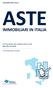 OSSERVATORIO SULLE ASTE IMMOBILIARI IN ITALIA L EVOLUZIONE DEL MONDO DELLE ASTE DAL 2013 AL 2016 STUDIO REALIZZATO DA RIBES