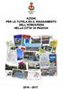 AZIONI PER LA TUTELA ED IL RISANAMENTO DELL'ATMOSFERA NELLA CITTA' DI PADOVA