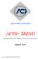 AUTO - TREND. Agosto Automobile Club Italia. Analisi statistica sulle tendenze del mercato auto in Italia