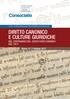 DIRITTO CANONICO E CULTURE GIURIDICHE