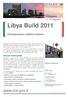 Libya Build Partecipazione collettiva italiana. Tripoli, LIBIA maggio 2011 PERCHE' PARTECIPARE