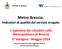 Metro Brescia: Indicatori di qualità del servizio erogato. L opinione dei cittadini sulla Metropolitana di Brescia 2 a indagine - Maggio 2014