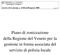 Piano di zonizzazione della Regione del Veneto per la gestione in forma associata del servizio di polizia locale