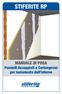 STIFERITE RP. MANUALE DI POSA Pannelli Accoppiati a Cartongesso per isolamento dall interno