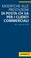 MODIFICHE ALLE PRESTAZIONI DI POSTA CH SA PER I CLIENTI COMMERCIALI