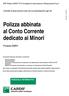Polizza abbinata al Conto Corrente dedicato ai Minori