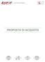 PROPOSTA DI ACQUISTO