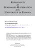 Rendiconti del Seminario Matematico della Università di Padova, tome 39 (1967), p