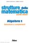 MARZIA RE FRASCHINI - GABRIELLA GRAZZI. Algebra 1. laboratorio e complementi. Q Re Fraschini - Grazzi, Atlas SpA