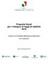 Proposte fiscali per il disegno di legge di stabilità 2016