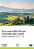 Programma Rete Rurale Nazionale Piano Biennale