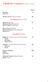 Tabella dei Contenuti Table of contents