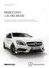PRODUCT INFO A 45 AMG 4MATIC