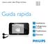 Lettore audio video Philips GoGear SA6125 SA6145 SA6185. Guida rapida. Installazione Collegamento e carica Trasferimento Divertirsi