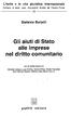 GH aiuti di Stato alle imprese nel diritto comunitario