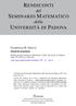 Rendiconti del Seminario Matematico della Università di Padova, tome 57 (1977), p