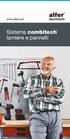 Sistema combitech lamiere e pannelli