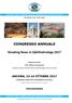 CONGRESSO ANNUALE. Breaking News in Ophthalmology 2017