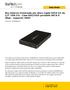 Box Esterno Universale per disco rigido SATA III da 2,5 USB Case SSD/HDD portabile SATA 6 Gbps - supporto UASP