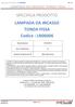 SPECIFICA PRODOTTO LAMPADA DA INCASSO TONDA FISSA Codice : LN06006