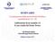 SEMINARIO. La valutazione della pericolosità idraulica: modellazione 1D - 2D Calibrazione di un modello 1D Il caso studio del fiume Tevere