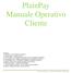 PlainPay Manuale Operativo Cliente