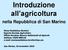 Introduzione all agricoltura