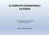 LE CAPACITÀ CONDIZIONALI: LA FORZA