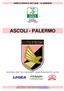 SERIE B CONTE.IT 2017/2018 7a GIORNATA ASCOLI - PALERMO. Ascoli Piceno, Stadio Cino e Lillo Del Duca Sabato 30 settembre 2017, ore 15.