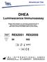 DHEA Luminescence Immunoassay
