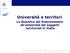 Università e territori. La dinamica del finanziamento all università dei soggetti territoriali in Italia