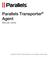 Parallels Transporter Agent