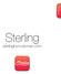 Sterling. sterlingbymusicman.com STERLING