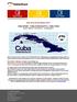 Dal 10 al 20 novembre CUBA SPORT / CUBA IN BICICLETTA / CUBA TOUR Sportivi Agonisti / Cicloamatori / Accompagnatori