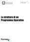 La struttura di un Programma Operativo