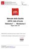 Manuale della Qualità ARPA Valle d Aosta Edizione 7 - Revisione 2