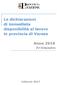 Le dichiarazioni di immediata disponibilità al lavoro in provincia di Varese