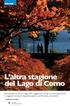 L altra stagione del Lago di Como