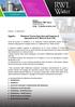 Relazione Tecnica Descrittiva dell impianto di depurazione di S. Maria di Zevio (VR)
